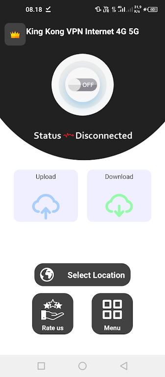 King Kong VPN Internet 4G 5G Screenshot2