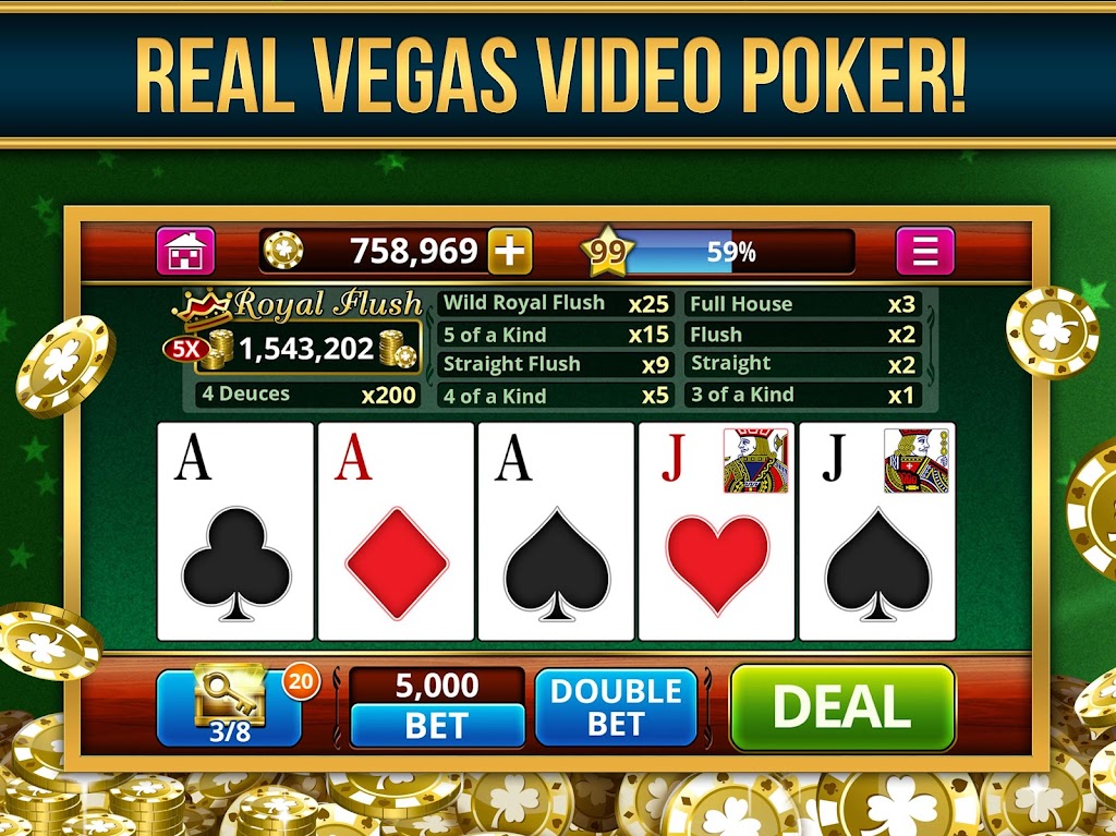 Video Poker Offline Card Games Screenshot1