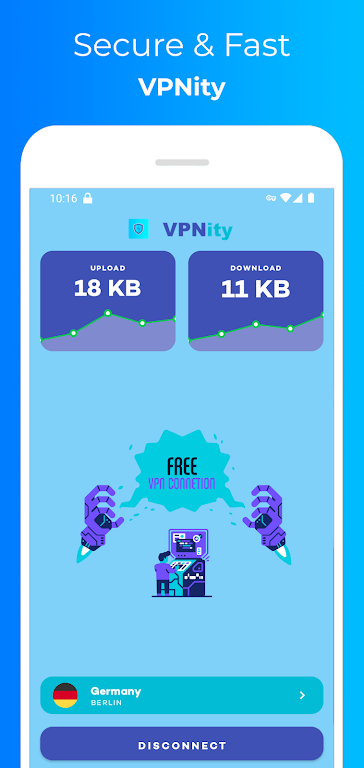 VPNity - Fast VPN Screenshot1