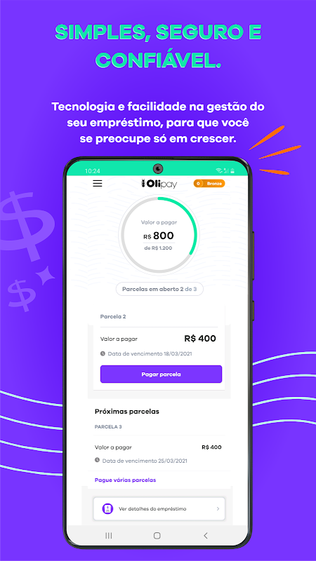 Olipay - Cash in minutes Screenshot1