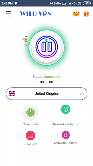 Wild VPN 2019/ Free Proxy Network Screenshot3