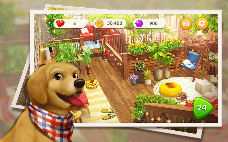 My Home Design: Garden Life Screenshot2