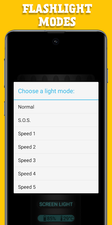 Flashlight Widget&White Screen Screenshot4