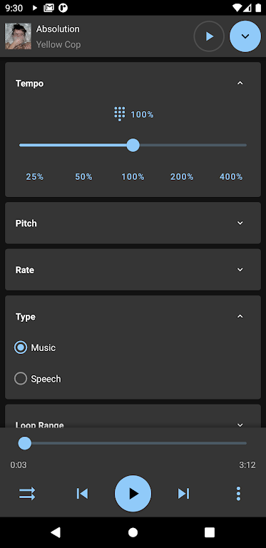 Music Speed Changer Screenshot1