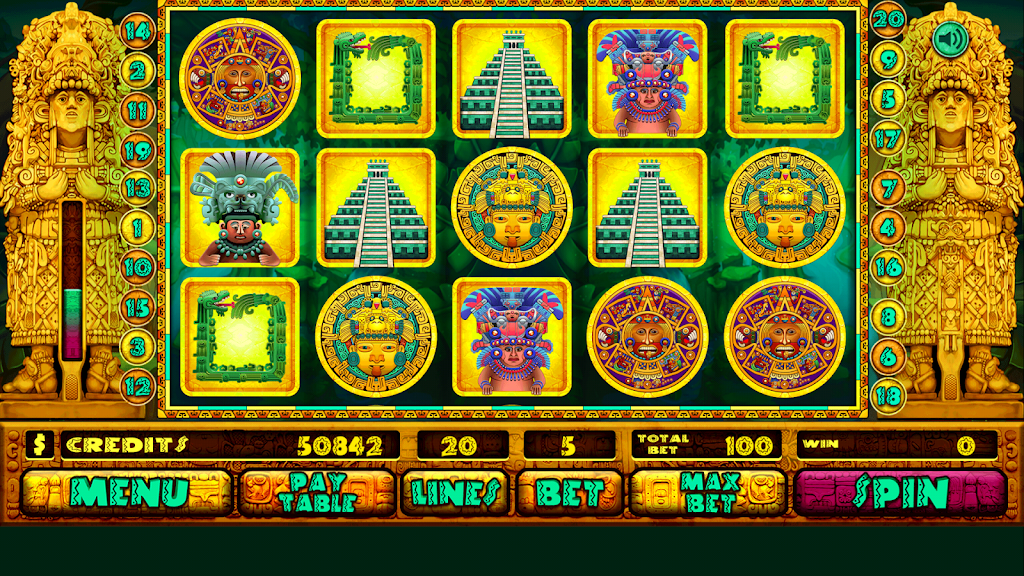 Mayan Gold - Slot Machine Screenshot1