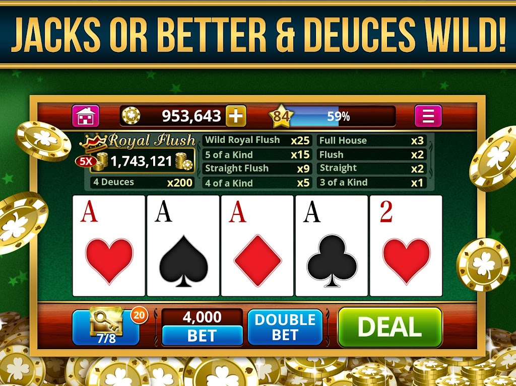 Video Poker Offline Card Games Screenshot3