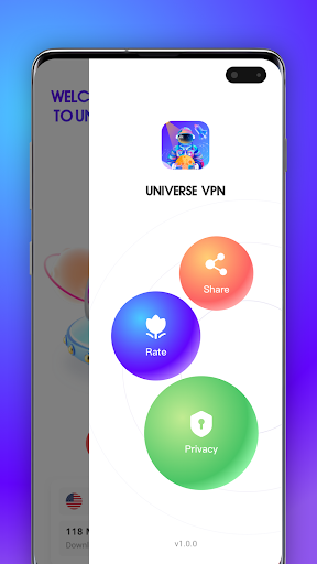 Universe VPN: Travel safely Screenshot4