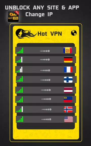 HotVPN Pro - Online VPN Proxy Screenshot4