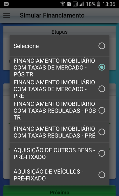 Simulador Empréstimo Bancário Screenshot3