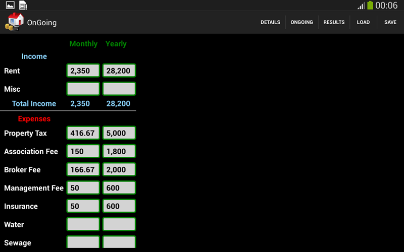 Real Estate Calculator Screenshot3