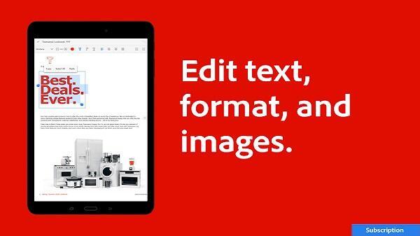 Adobe Acrobat Reader: Edit PDF Mod Screenshot6