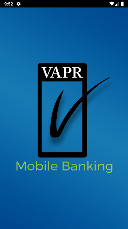 VAPR MOBILE BANKING Screenshot1