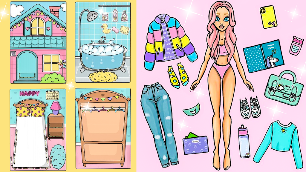 Sweet Doll Dressup Makeup Game Screenshot4