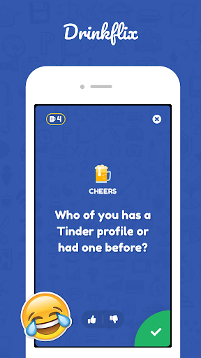 Drinkflix - drinking game for party and boozing Screenshot4