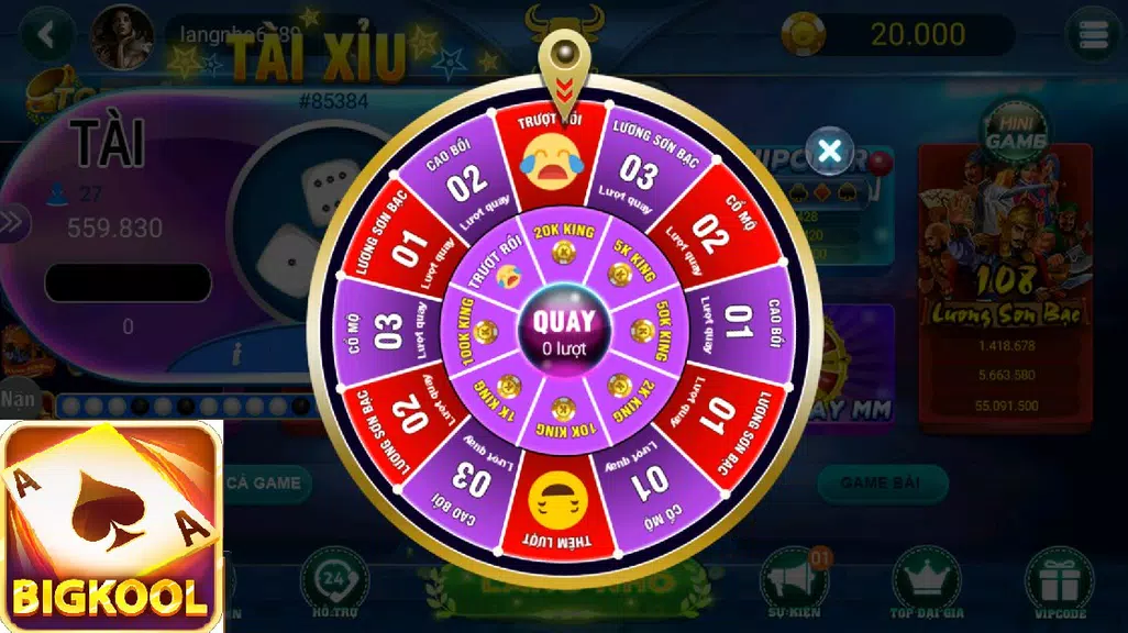 Game Bai Bigkool, Danh bai doi thuong 2019 Screenshot2