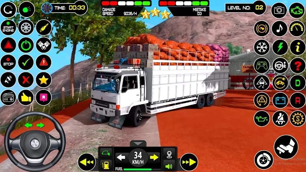 US Mud Truck Transport Game 3D Screenshot2