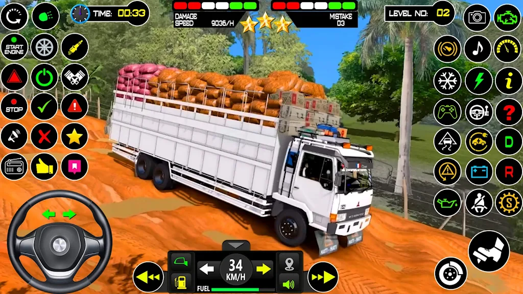 US Mud Truck Transport Game 3D Screenshot1