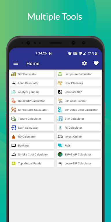 SIP Planner & SIP Calculator Screenshot1