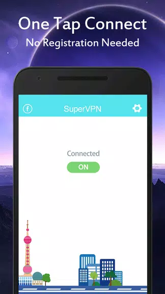 SuperVPN - Hotspot VPN Proxy Screenshot1