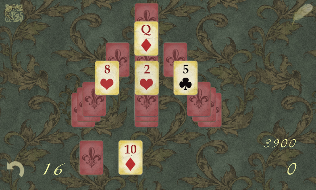 Vintage Tripeaks Solitaire Screenshot3