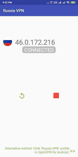 Russia VPN -Plugin for OpenVPN Screenshot2