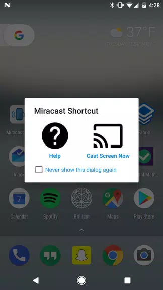 Miracast Screen Sharing/Mirror Screenshot1