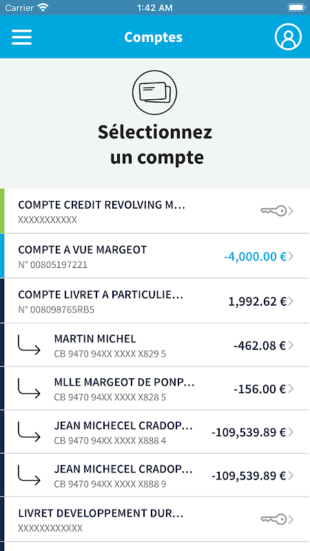 L'appli mobile MyBC Screenshot2