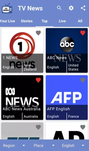 TV News - World News Player Screenshot3