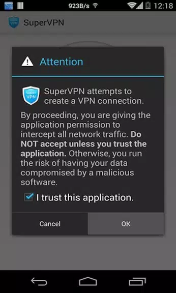 SuperVPN Lite Free VPN Screenshot4