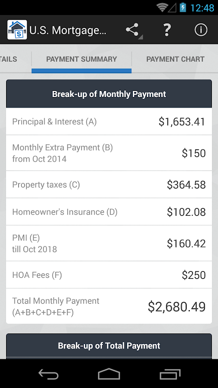 U.S. Mortgage Calculator Screenshot3