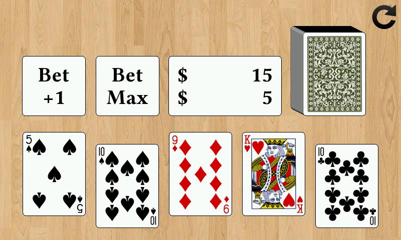 Draw Poker Screenshot1