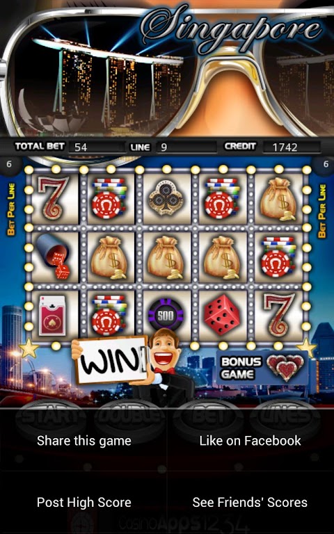 Singapore Slot Machine HD Screenshot4