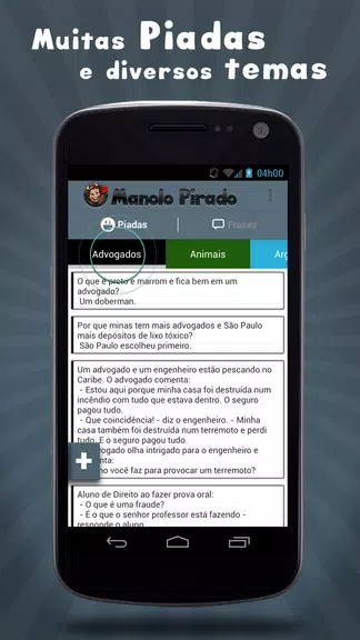 Manolo Pirado Piadas e Frases Screenshot1