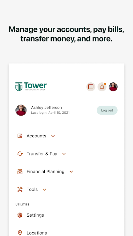 Tower Federal Credit Union Screenshot2