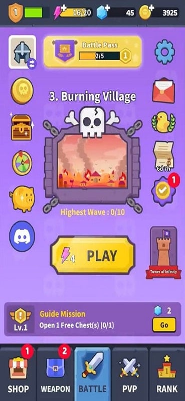 Match War!: Puzzle & Defense Screenshot3