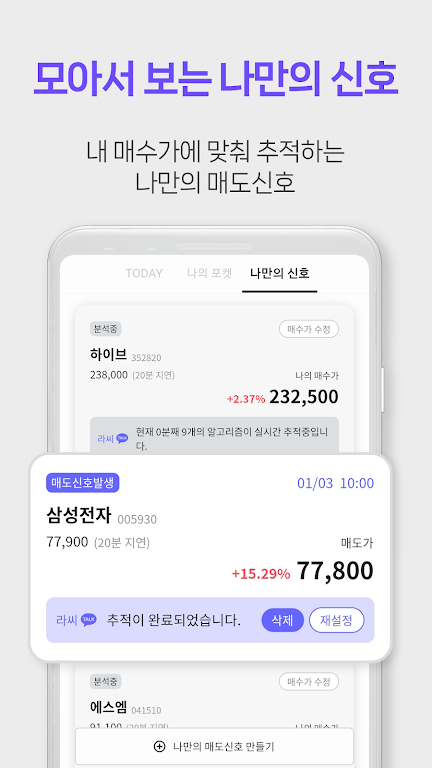 라씨매매비서-대한민국대표AI, 매매신호, 주식투자필수앱 Screenshot4