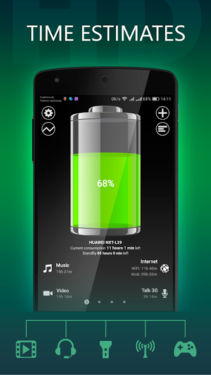 Battery HD Pro Mod Screenshot1