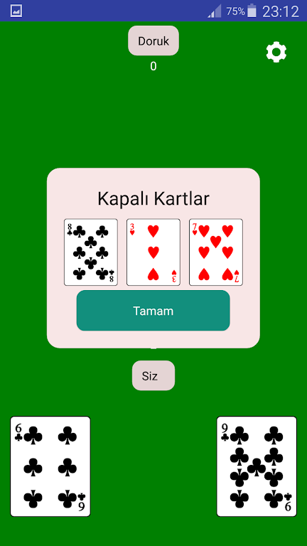 Pişti Kağıt Oyunu Screenshot3