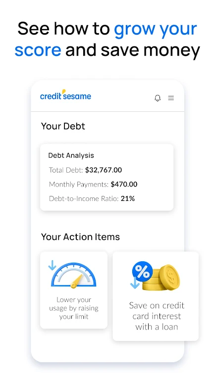 Credit Sesame: Build Credit Screenshot2