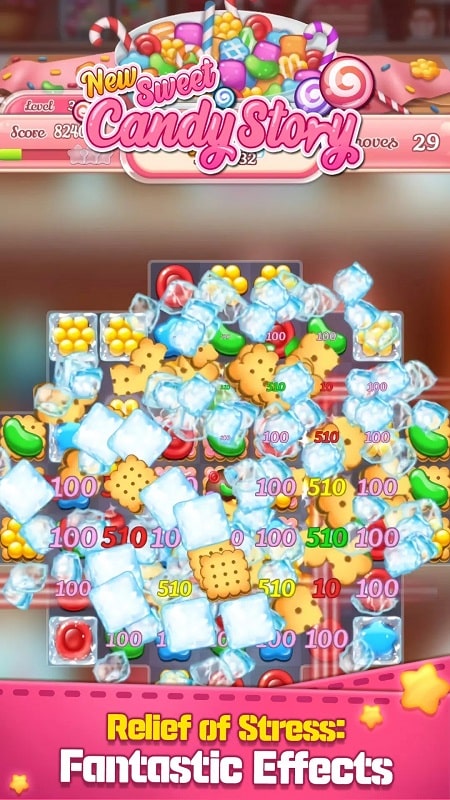 New Sweet Candy Story: Puzzle Screenshot3