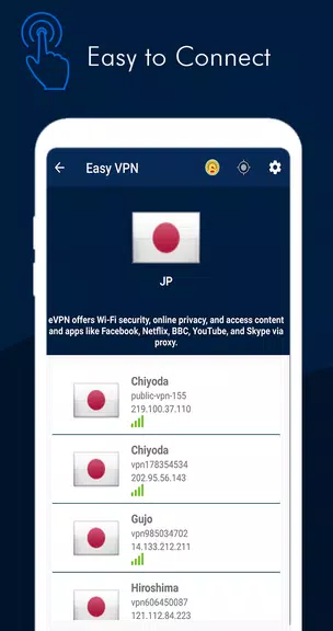 Easy VPN: Secure VPN, Free VPN Proxy master Screenshot2