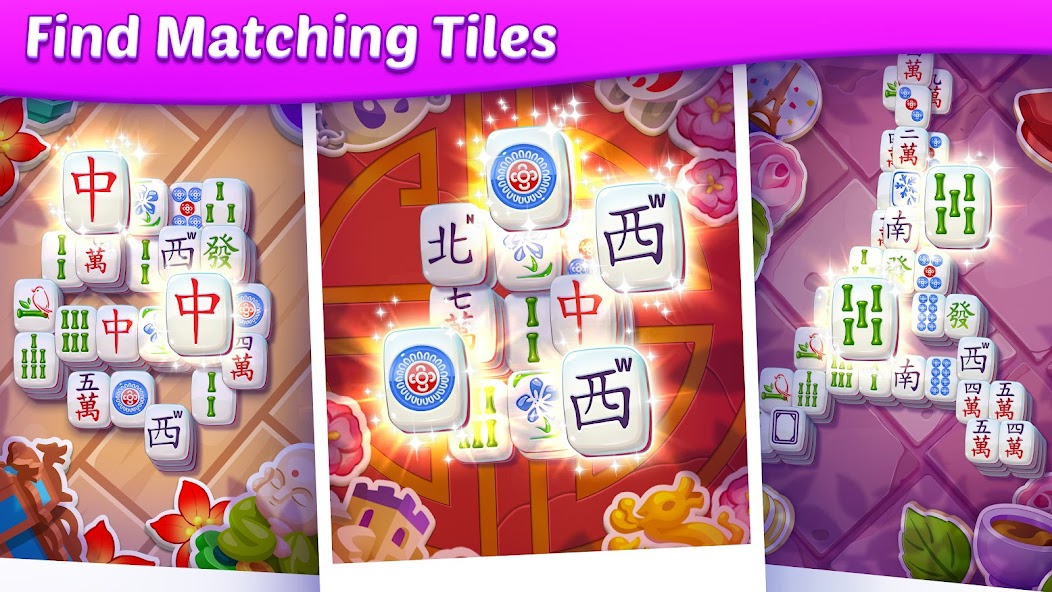 Mahjong City Tours: Tile Match Mod Screenshot2