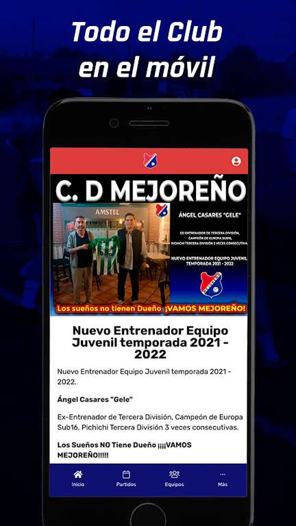 CD Mejoreño Screenshot1