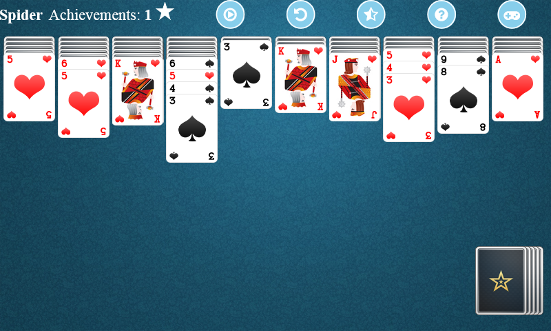 Spider Solitaire - Blast Screenshot2