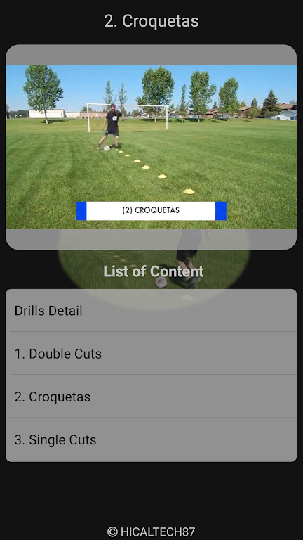 Football Dribbling Drills Screenshot1