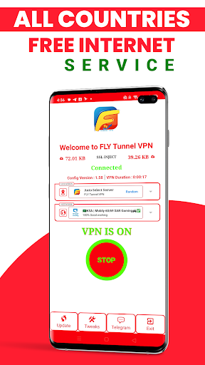 Fly Tunnel VPN Screenshot1