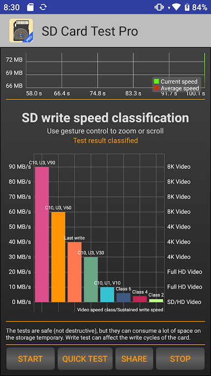 SD Card Test Pro Mod Screenshot3