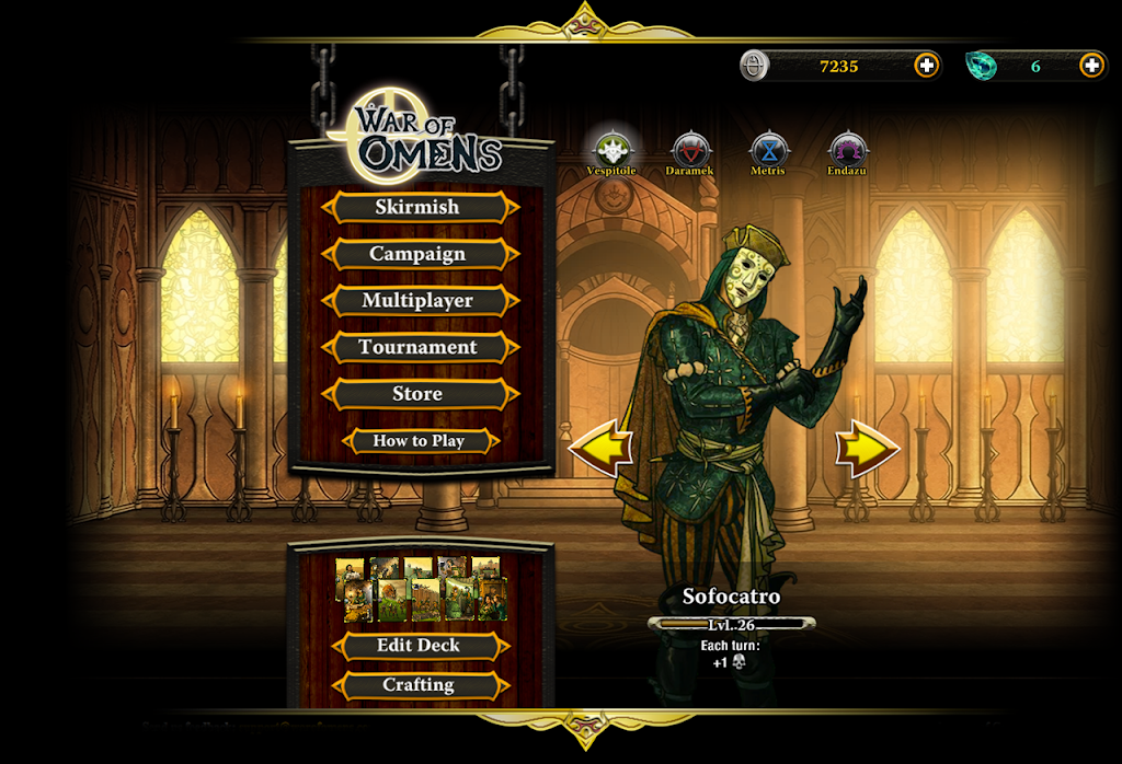 War of Omens Deck Builder Collectible Card Game Screenshot2