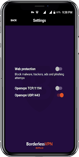 Borderless VPN - Ultimate secu Screenshot1