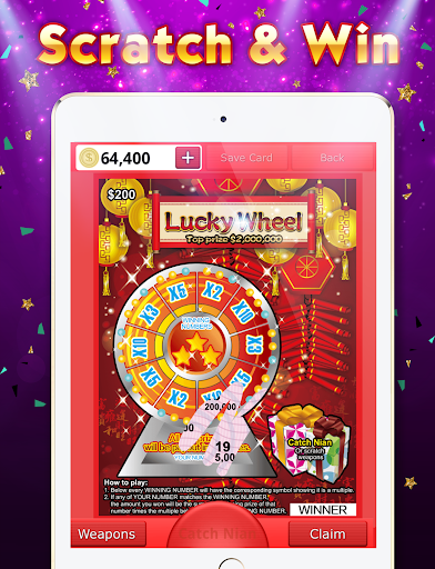 Lottery Scratch Off - Mahjong Screenshot1